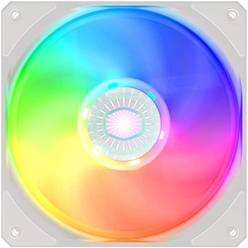 Вентилатор Cooler Master SickleFlow 120 ARGB White Edition 3in1 - Image 2