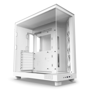 Кутия NZXT H6 Flow RGB Matte White - Middle Tower - Image 5