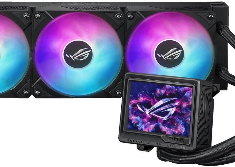 Охладител за процесор ASUS ROG RYUJIN III 360 ARGB EXTREME 3.5" LCD Display