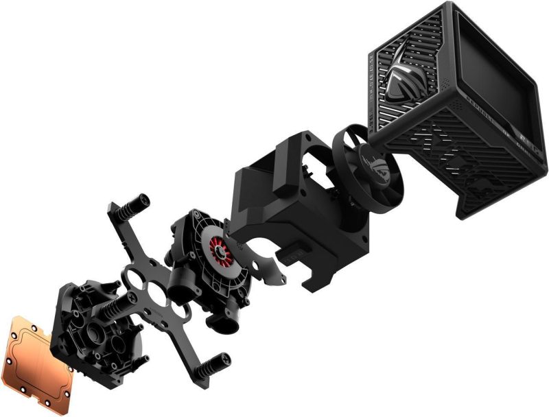 Охладител за процесор ASUS ROG RYUJIN III 360 ARGB EXTREME 3.5" LCD Display - Image 11