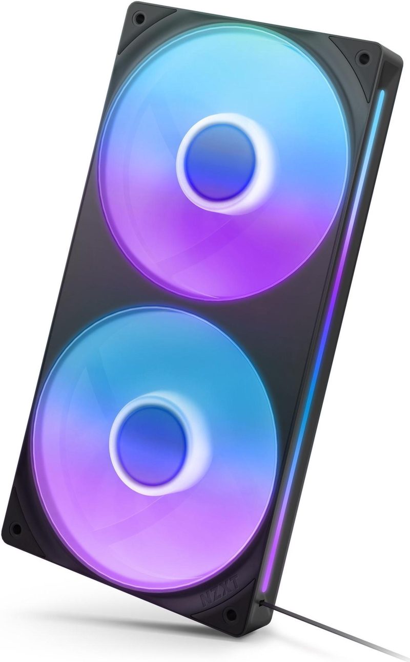 Комплект вентилатори NZXT F240 Black RGB Core - Image 3