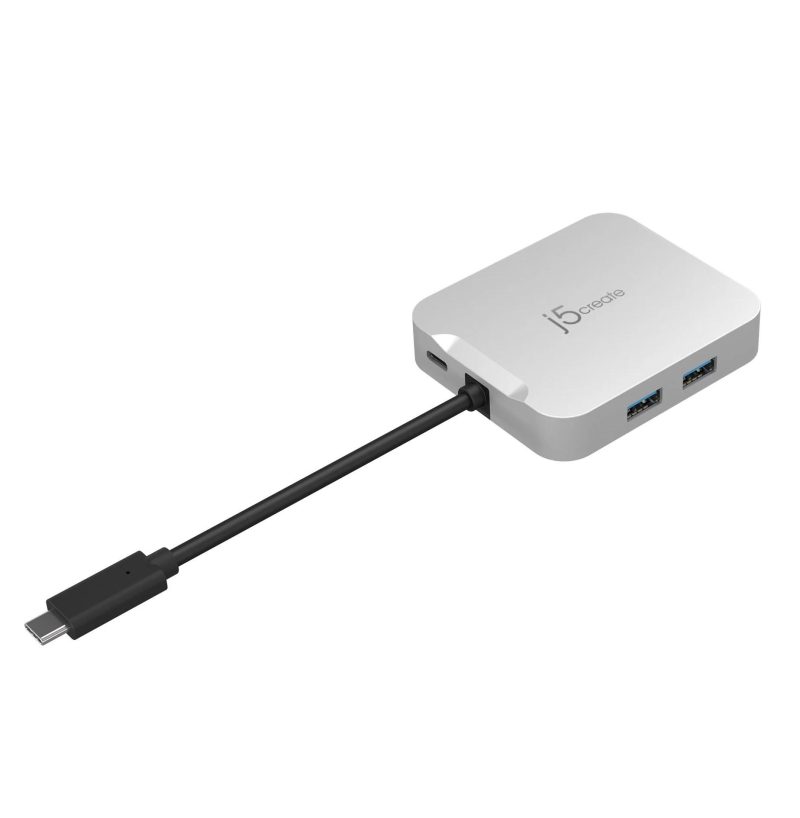 Докинг станция j5create JCD391 4K60 Elite USB-C PD, USB-A, HDMI, RJ-45 - Image 3