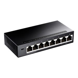 Суич Cudy GS108, 8 портов, 10/100/1000, Auto-MDI/MDIX, Метален корпус - Image 2