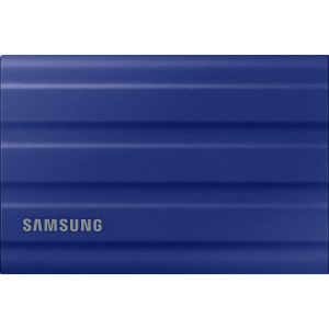 Външен SSD Samsung T7 Shield, 1TB USB-C, Син