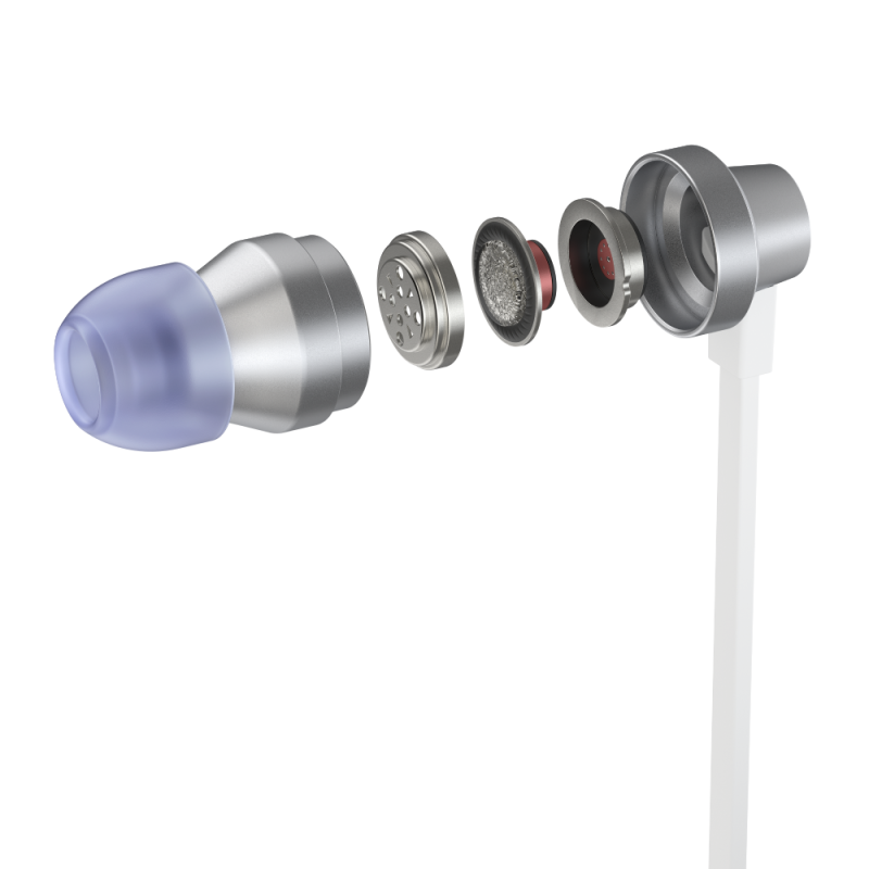 Геймърски слушалки с микрофон Logitech G333 In-ear 3.5 mm + USB-C adapter, тапи жични, бели - Image 6