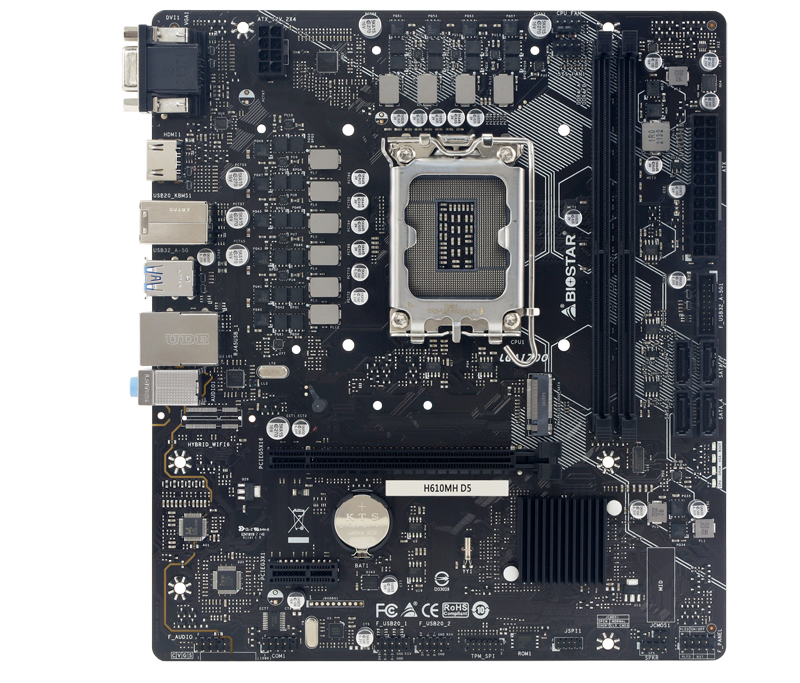 Дънна платка BIOSTAR MH610MH D5, Socket 1700