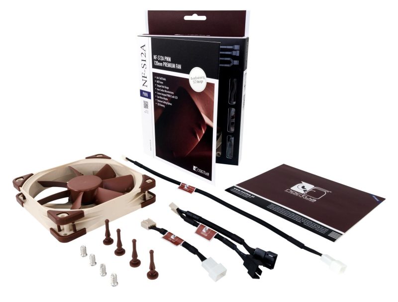 Вентилатор Noctua 120mm NF-S12A PWM - Image 3