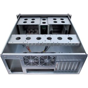 Кутия InterTech 4U-4098-S, 4U, 19", Чернa - Image 4