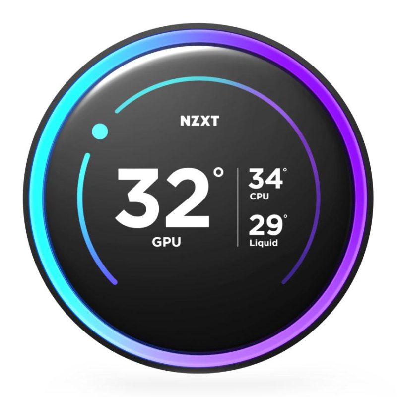 Охладител за процесор NZXT Kraken Elite 280 V2 RGB Black LCD Display - Image 3
