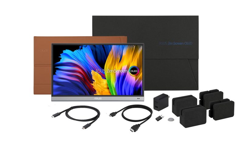 Монитор ASUS ZenScreen MQ16AH - 15.6",OLED, 1ms, HDR-10 - Image 7