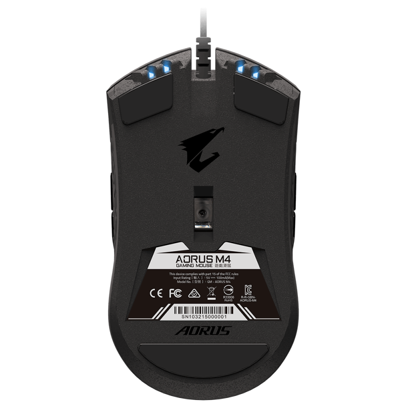 Геймърска оптична мишка Gigabyte Aorus M4 RGB Fusion - Image 4