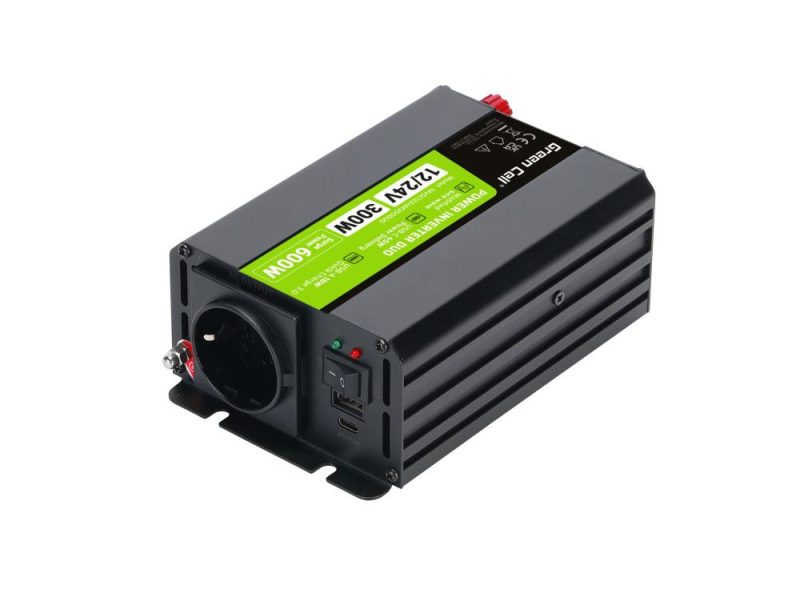 Инвертор PRO DUO 12V/24V to /220 V  DC/AC 300/600W, Модифицирана синусоида - Image 2