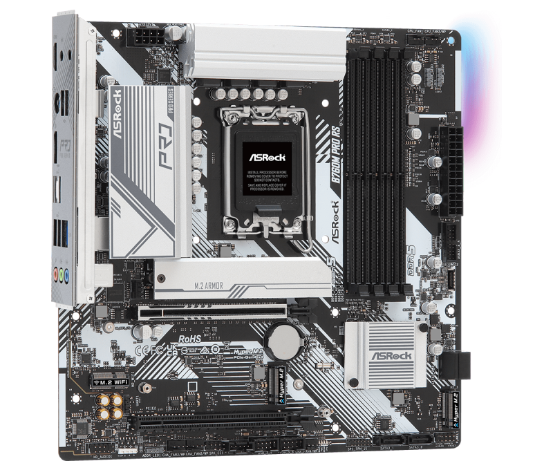 Дънна платка ASRock B760M Pro RS DDR5 - Image 2