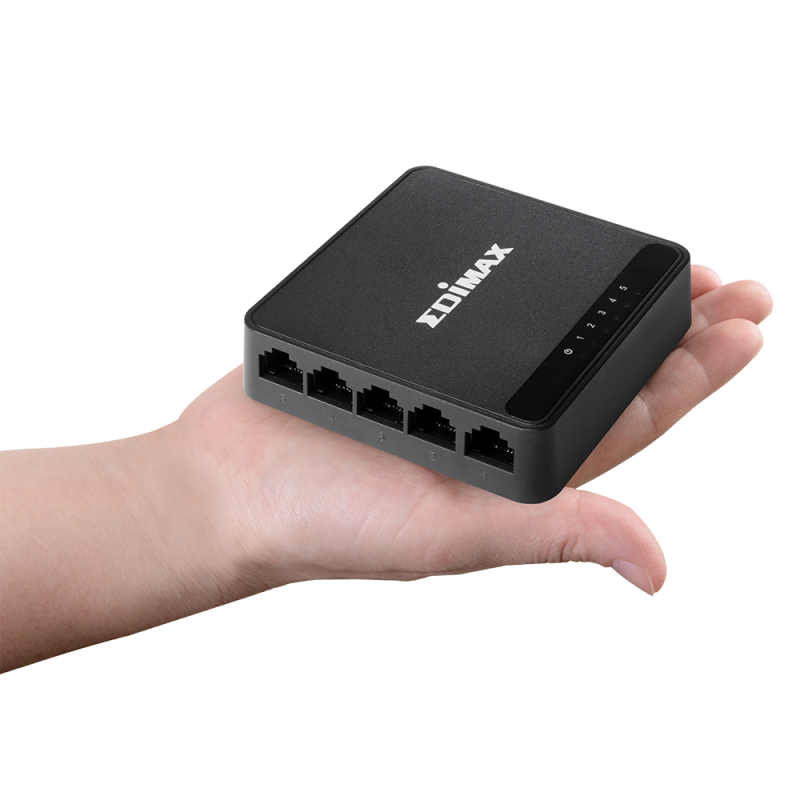 Суич EDIMAX ES-3305P V3, 5 портов, 10/100 Mbps - Image 4
