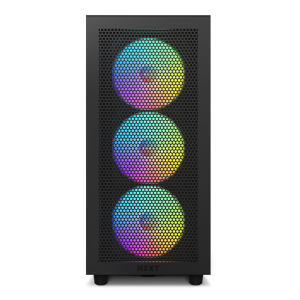 Кутия NZXT H7 Flow RGB Matte Black Mid-Tower - Image 4