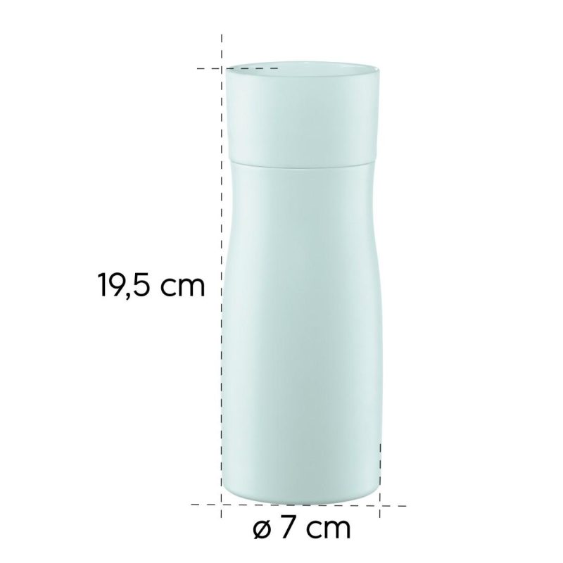 Термо чаша Xavax To Go, 400 ml, Изолирана, Отвор за напитки, Пастелно синьо - Image 14