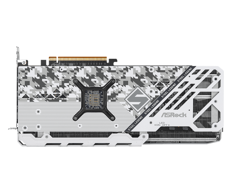 Видео карта ASRock RX 7800 XT Steel Legend 16GB GDDR6 - Image 5