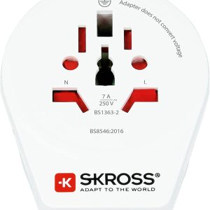 Адаптер SKROSS 1500267, World to UK, 220V - Image 2