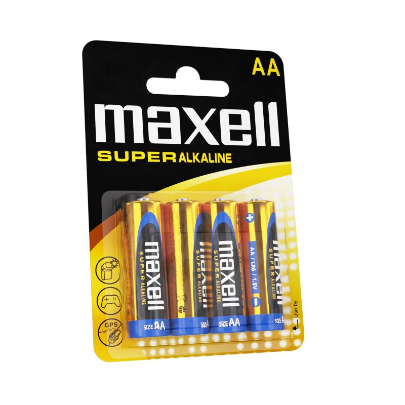Супералкални батерии  MAXELL LR6 XL /4 бр. в блистер/ 1.5V - Image 3
