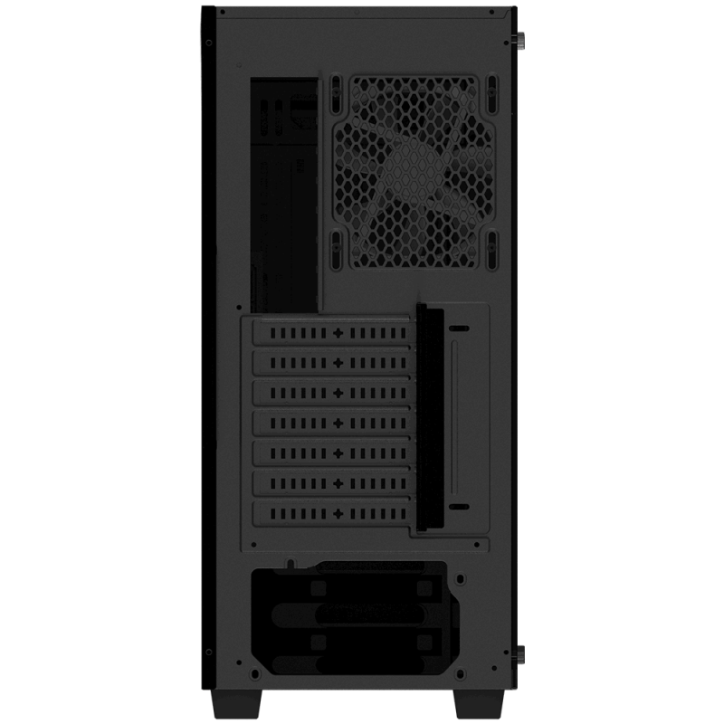 Кутия Gigabyte C200G RGB, Mid Tower, Черна - Image 3
