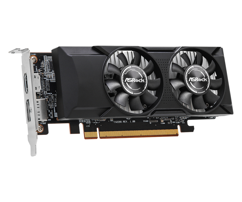 Видео карта ASRock Intel ARC A380 Low Profile 6GB - Image 2