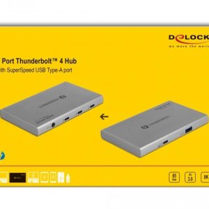 Хъб Delock Thunderbolt, 4 портов, DELOCK-64157 - Image 5