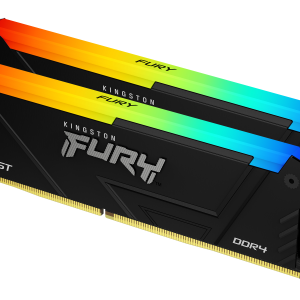 Памет Kingston FURY Beast Black RGB 64GB(2x32GB) DDR4 3200MHz CL16