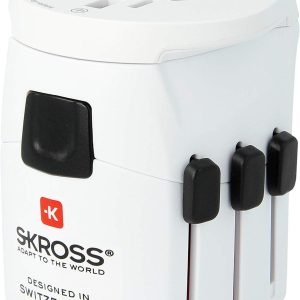 Адаптер SKROSS PRO Light 1.103165, World, Бял - Image 3