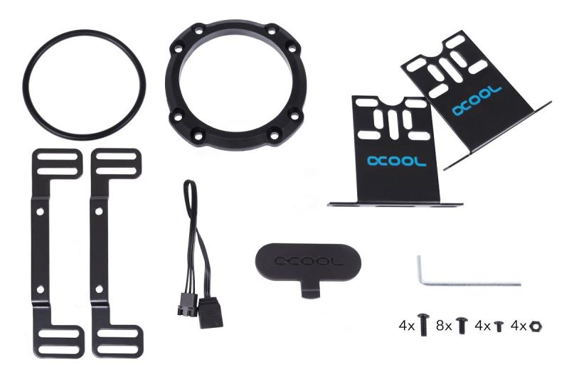 Резервоар Alphacool Eisbecher Aurora, D5 Acetal/Glas, 150mm - Image 7