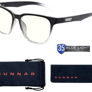 Геймърски очила GUNNAR Berkeley Onyx Fade, Clear, Черен - Image 4