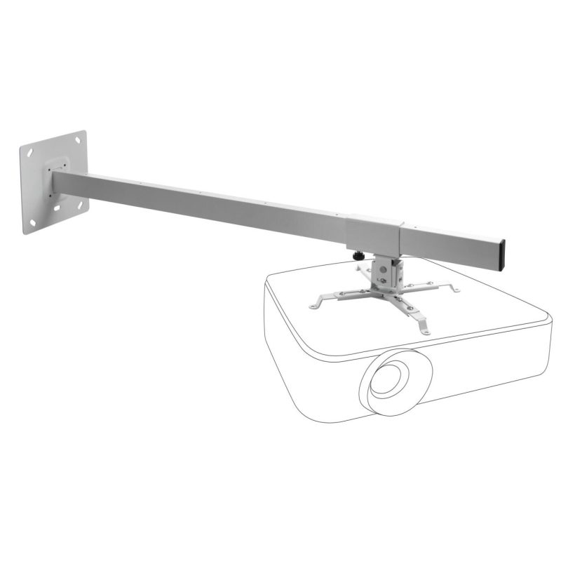 Стойка за проектор за стена Celexon Multicel WM1200, до 15 кг, регулируема, бял - Image 5