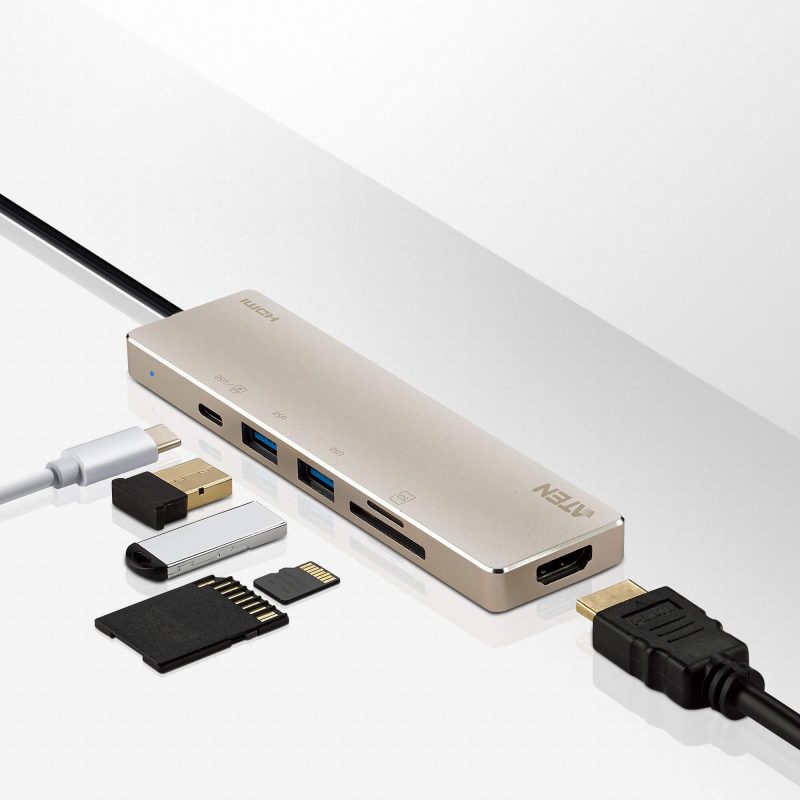 Докинг станция ATEN UH3239, USB-C, Power Pass-Through - Image 4