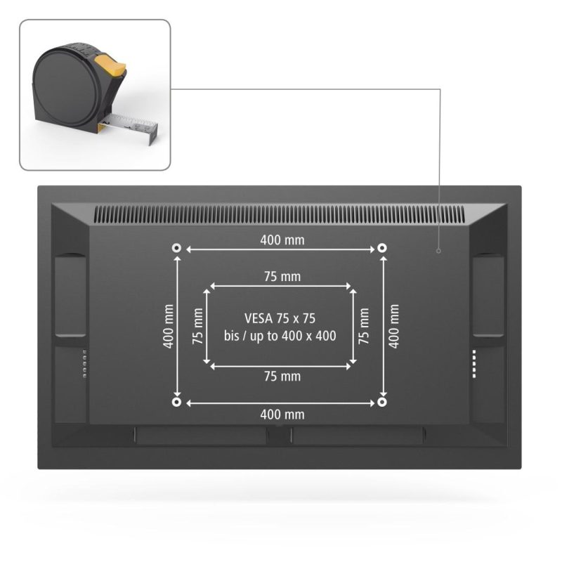 Стенна стойка за TV, FIX, 65", 220809 - Image 8