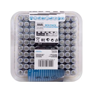 Алкални батерии MAXELL LR03 AAA 10x10 бр / 100 бр. в PVC кутия - Image 2
