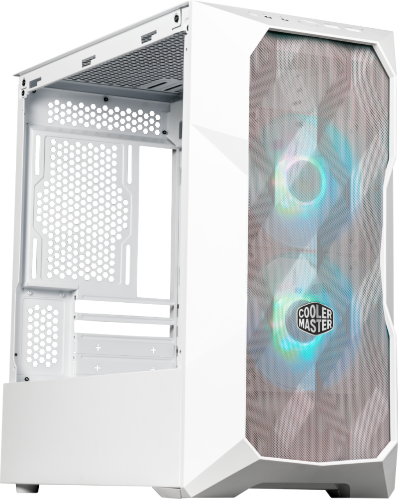 Кутия Cooler Master MasterBox TD300 Mesh, Бяла - Image 6