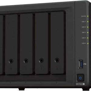 Мрежов сторидж Synology DS1522+, За 5 диска, До 108TB, RAM 8GB, 4xГигабит, USB 3.2 Gen 1 - Image 7