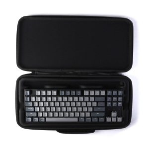 Kалъф за клавиатура Keychon K8 (Plastic) удароустойчив, пластмасов, Черен - Image 4