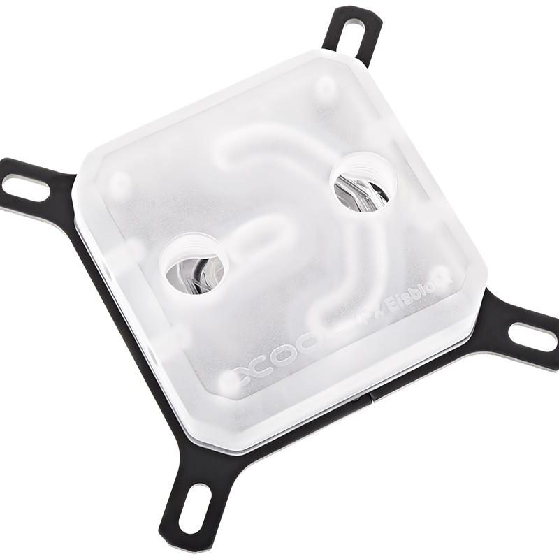 Воден блок за процесор Alphacool Eisblock XPX CPU, satin clear version