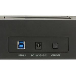 Външна докинг станция Delock 62661, за 2.5"/3.5" HDD/SSD, USB 3.0, Функция за клониране, Черен - Image 4
