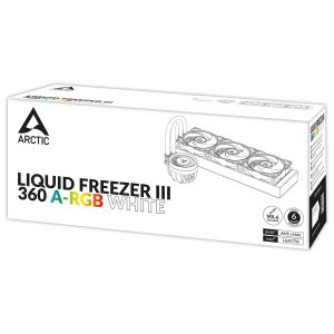 Охладител за процесор Arctic Liquid Freezer III 360 White A-RGB - Image 6