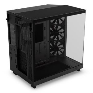 Кутия NZXT H6 Flow Matte Black - Middle Tower - Image 4