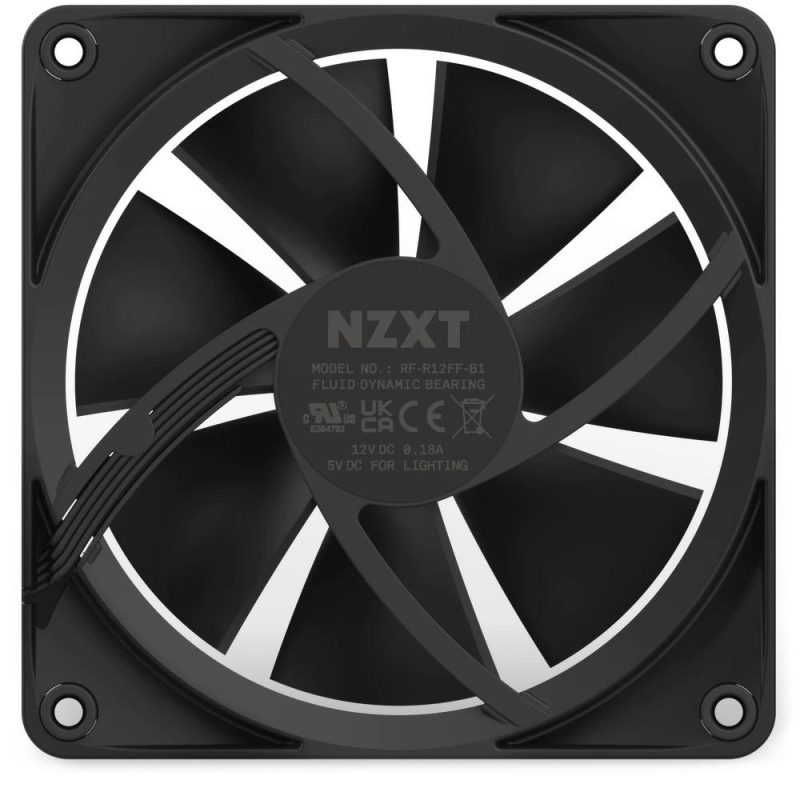 Вентилатор NZXT F120 RGB Черен - Image 6