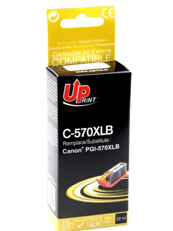Мастилница UPRINT PGI 570XL CANON, Черен