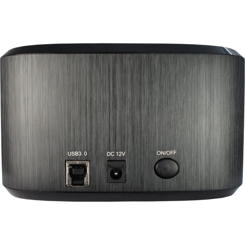 Криптираща докинг станция Inter-Tech Argus GD-PDLK02 за 2.5" или 3.5" SSD/HDD, 256-bit AES encryption - Image 4