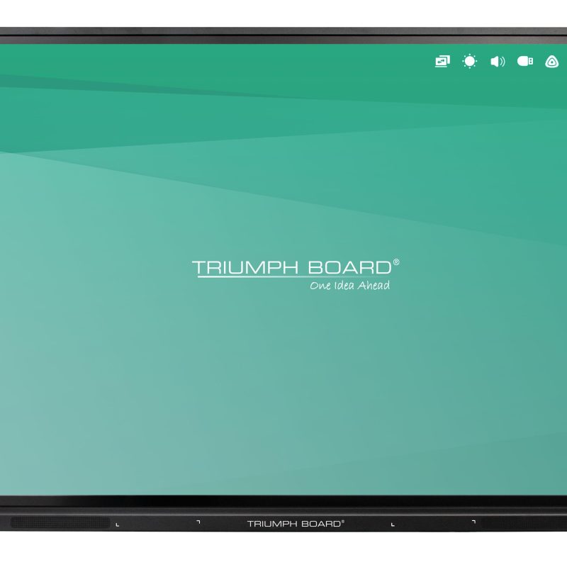 Интерактивен мулти-тъч дисплей TRIUMPH BOARD 65" IFP, Черен панел, Android 13