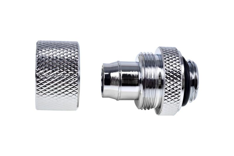 Фитинг Alphacool Eiszapfen, Удължител, 13/10mm, G1/4, Сребрист, 6 броя - Image 3