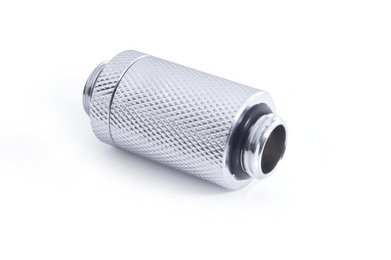 D-Plug Alphacool ES, 31.5mm, G1/4 AG auf G1/4 AG, Сребрист - Image 2