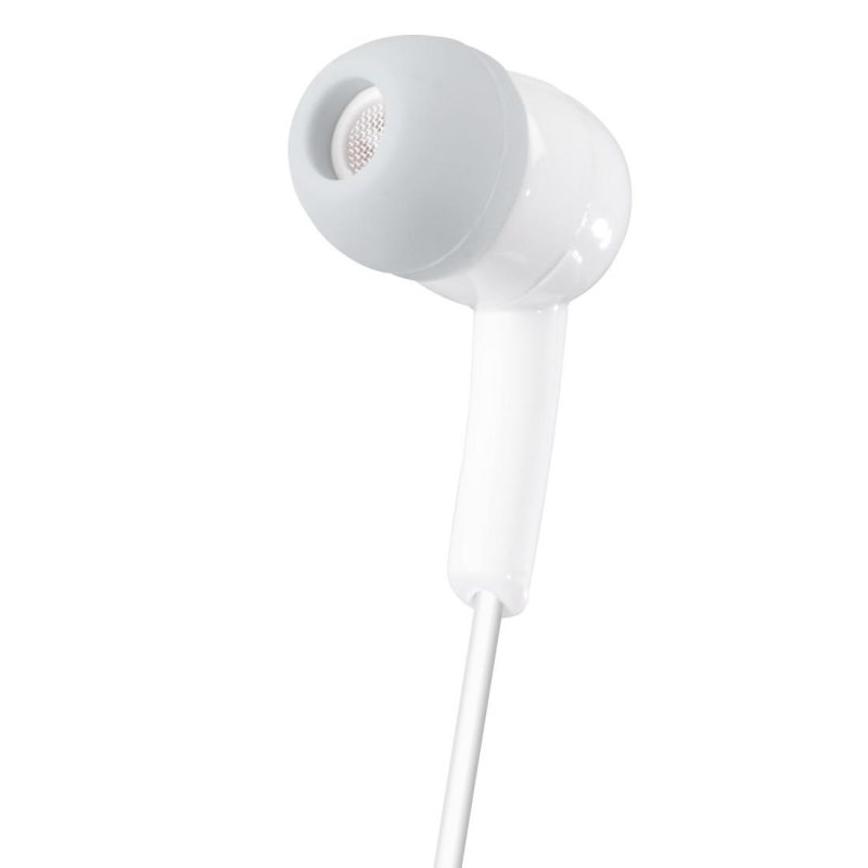 Слушалки тапи HAMA "Gloss", In Ear, Бели, 184132 - Image 4