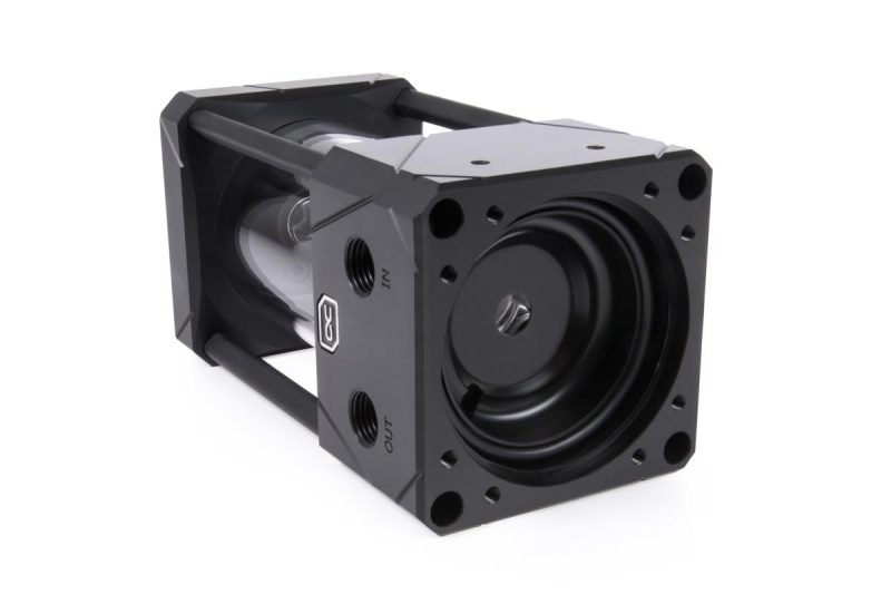 Резервоар Alphacool Eisbecher Aurora, D5 Acetal/Glas, 150mm - Image 3
