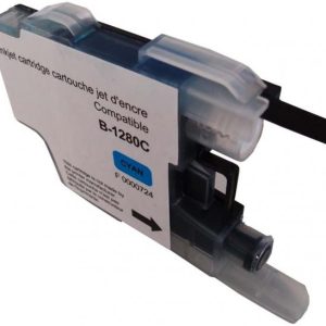 Мастилница UPRINT LC1280XL/1240, BROTHER, Cyan - Image 2